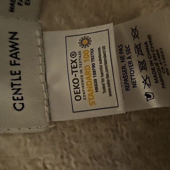 GENTLE FAWN Dusty Pink Color Block Fringe Winter Shawl Scarf - Picture 9 of 9